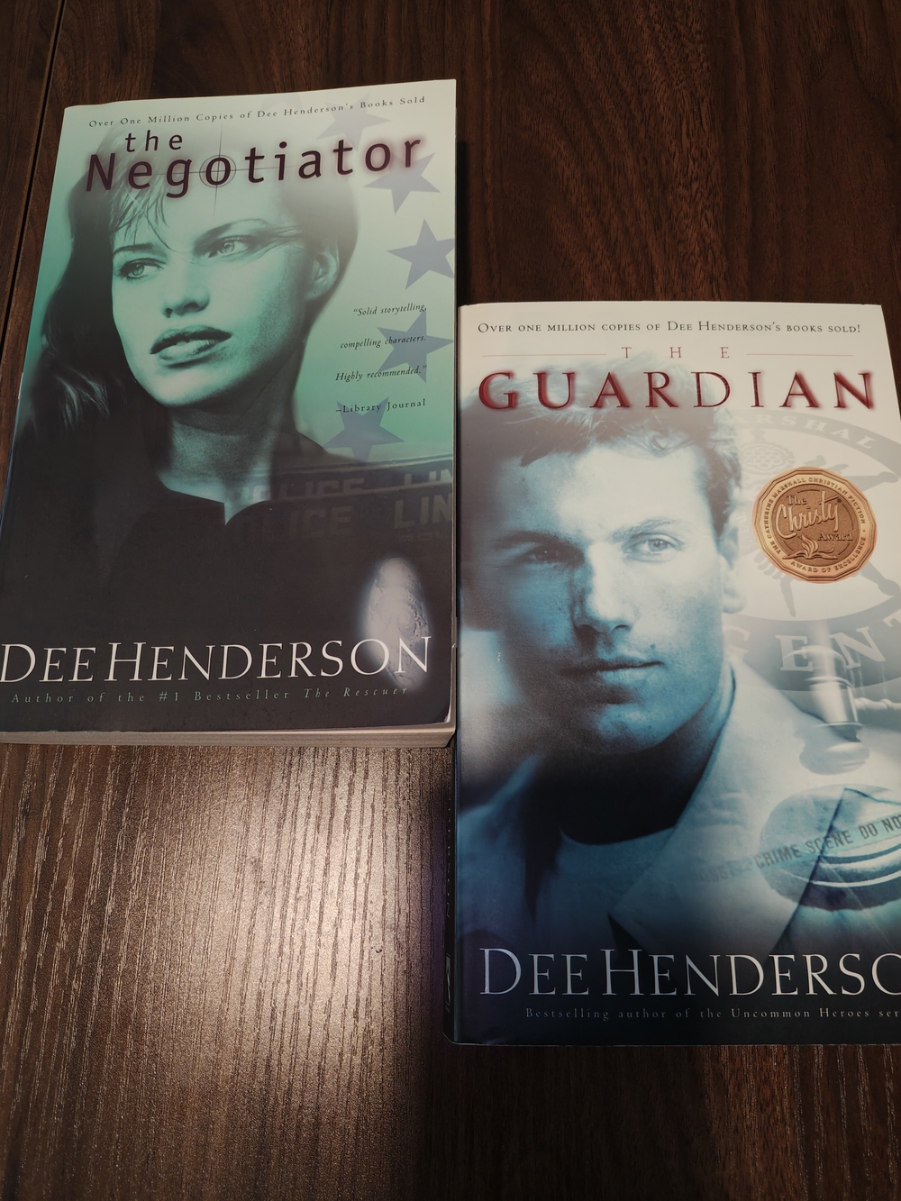 The Guardian & The Negotiator — Blue Paperback Book Set